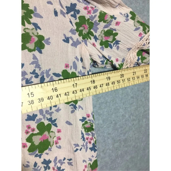 Womens Matilda Jane Dress Pink Floral Lace Detailing Romantic Spring Summer - Picture 3 of 5